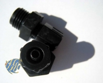 AquaLight Schlauchanschluss aus Kunststoff 1/4 Zoll-4/6 mm