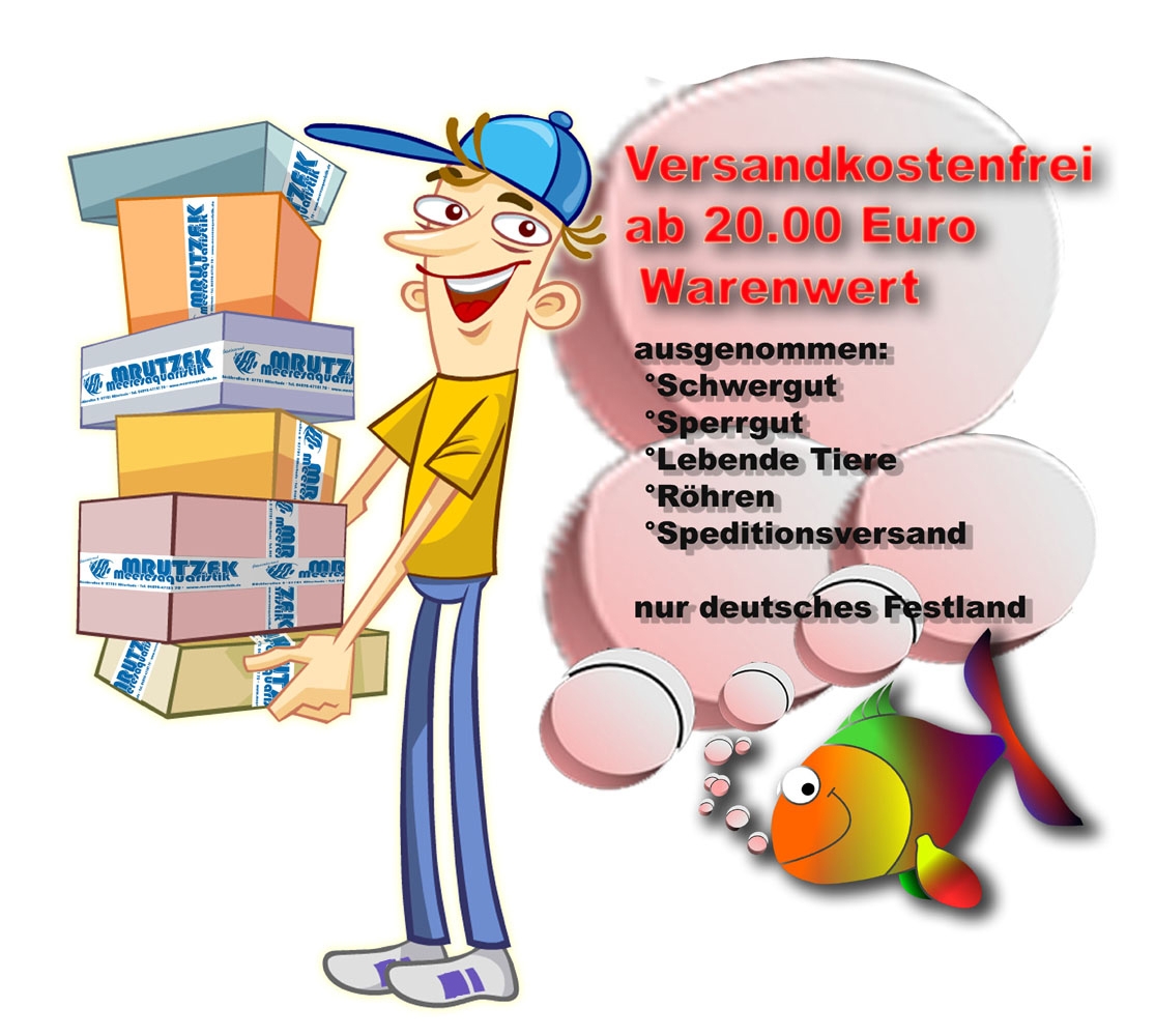 Special bis Ende Juni: Versandkostenfrei ab 20 EUR Warenwert innerhalb Deutschlands
