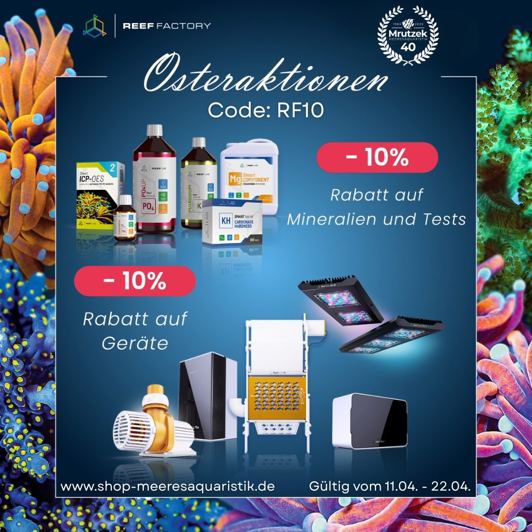 Meeresaquaristik News: Reef Factory 10% easter sale