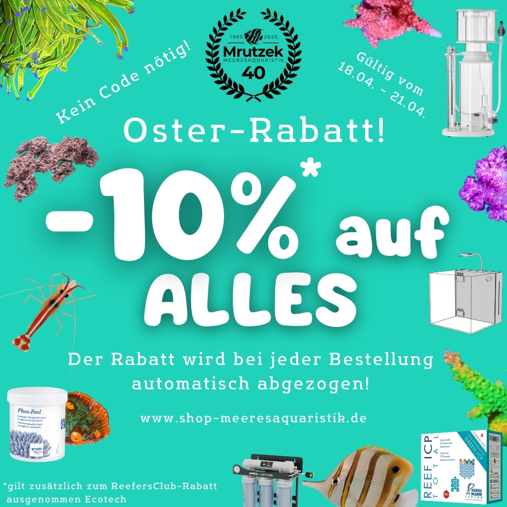 Meeresaquaristik News: 10% Easter-Sale