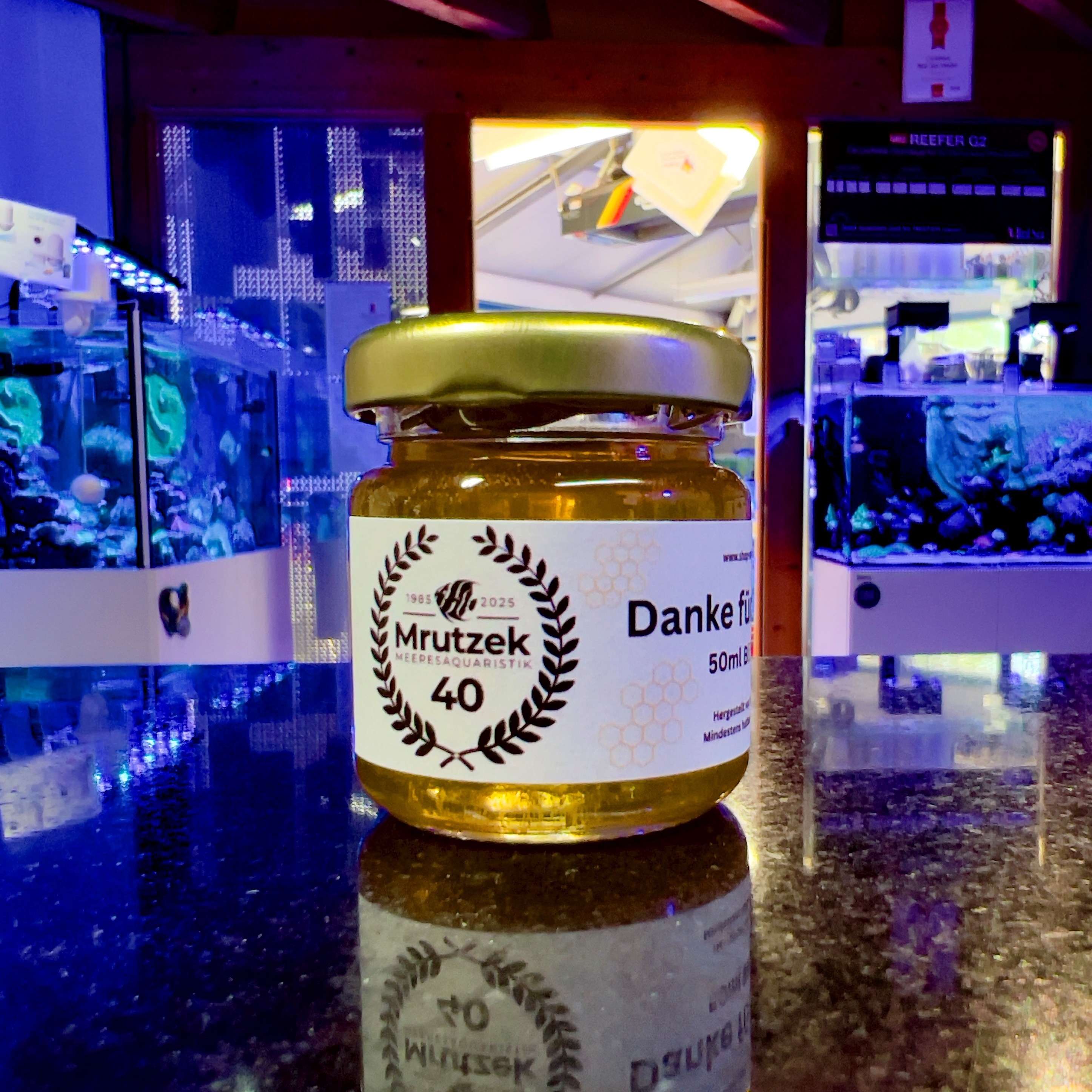 Meeresaquaristik News: 1x free 50ml of honey per order