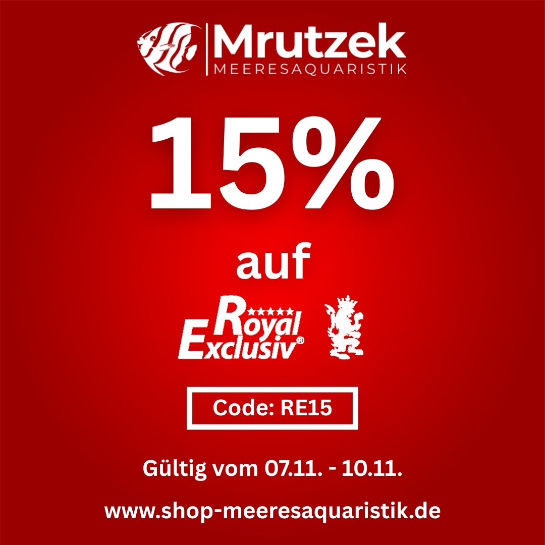 Meeresaquaristik News: 15% auf Royal Exclusiv