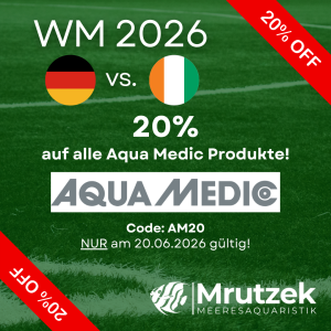 Meeresaquaristik News: 20% auf alle Aqua Medic Produkte