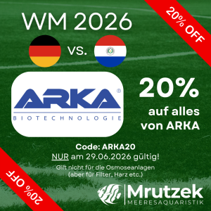 Meeresaquaristik News: 20% auf alle ARKA Produkte*