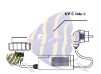 JBL Aquacristal UVC 11 Watt/ Gehäusedeckel mit Trafo (6031700)
