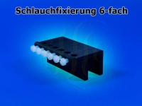 Aqua Connect Schlauchfixierung 6-fach Glaskante (40115)