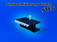 Aqua Connect Schlauchfixierung 6-fach Stegkante (40116)