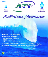 ATI Natürliches Meerwasser 20 Liter in Kanistern / 2 x 10 Ltr. (4700000)