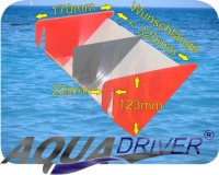 AquaDriver® Kaskadenfilter auf Maß 100 mm bis maximal 320 mm