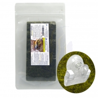 aqua biotica nori food Set: Futterclip transp. + 7 Blatt Nori