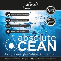 ATI Absolute Ocean 8.33-fach konzentriertes Meerwasser 2 x 10,2 Liter (4600001)