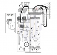 Deltec Lid for FR501 (87302000)