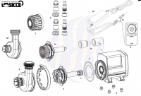 Sicce Rotor mit Keramikachse für SYNCRA SDC 6.0 (SGR0222) (500101550)