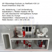 AquaPerfekt Filteranlage Exclusiv zu Reeftank 430 Ltr (RT-2003)