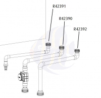 Red Sea Reefer Peninsula 650 Sump pump return pipe (R42391)