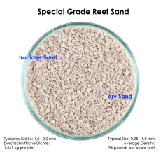 CaribSea Seaflor Special Grade Reef Sand -dry- 2 x 6.8 kg #00020 (125017)