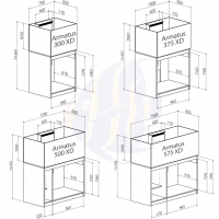 Aqua Medic Armatus 300 XD Schrank weiß  (511.014-2)