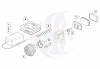 Sicce Rotor mit Edelstahlachse für XStream SDC (SGR0239)