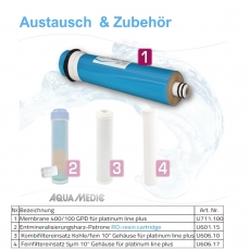 Aqua Medic Membrane 400/100 GPD für platinum line plus (U711.100)