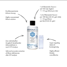 Bild zu Fauna Marin Elementals TRACE Li (Lithium) 250 ml (15020)