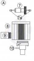 Deltec Düse/ Adapter für /07 MCE 600 DCS 600 (28006000)