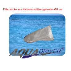 AquaDriver® Ersatz-Filtersocke aus Nylonmonofilamtgewebe 400 µm (FS400)