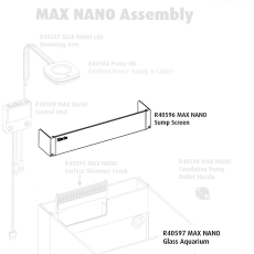 Red Sea Max-Nano Sump Screen (R40596)