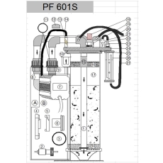 Deltec Ersatzdeckel für PF 601S (87342000)