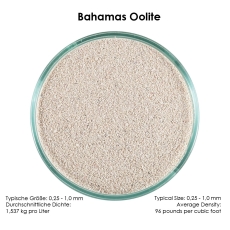 CaribSea Arag-Alive Bahamas Oolite Sand 0,25-1,0 mm 9,07 kg #00793 (12410)