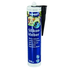 Hobby Silikonkleber, Kartusche schwarz, 310 ml (11945)