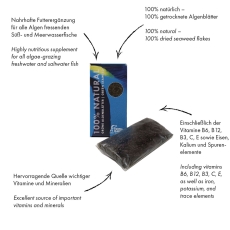 Bild zu Fauna Marin Grüne Algenblätter 100% natural 23 g (10490)