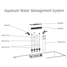 Red Sea Aquarium Ablaufrohr außen RF G2 625 (R42320G2)