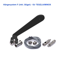 Giesemann Hängesystem F (incl. Bügel) für TESZLA / Minox schwarz (10.085-33)