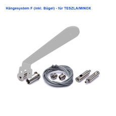 Giesemann Hängesystem F (incl. Bügel) für TESZLA / Minox silber (10.085-32)