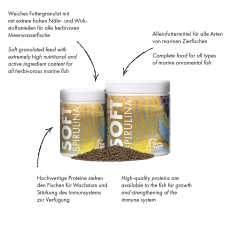 Bild zu Fauna Marin Soft Spirulina 158 g Granulatgröße M (10235V)