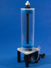 Bild zu Knepo inner black rod (pull rod) with white wing screw for fluidised bed filter Intern Easy AIR 0.8