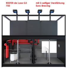 Bild zu Red Sea REEFER™ 750 G3 Deluxe - Schwarz (inklusive 4 X RL115 & Befestigungsarme) (R45175)