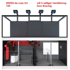 Bild zu Red Sea REEFER™ 750 G3 Deluxe - Weiss (inklusive 4 X RL115 & Befestigungsarme) (R45176)