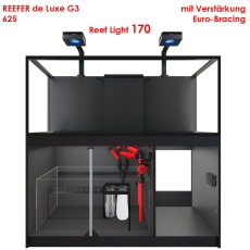 Bild zu Red Sea REEFER™ 625 G3 Deluxe - Schwarz (inklusive 2 X RL170 & Befestigungsarme) (R45168)