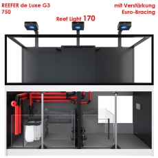 Bild zu Red Sea REEFER™ 750 G3 Deluxe - Weiss (inklusive 3 X RL170 & Befestigungsarme) (R45178)