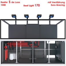 Bild zu Red Sea REEFER™ S-1000 G3 Deluxe - Weiss (inklusive 4 X RL170S & Befestigungsarme) (R45209)