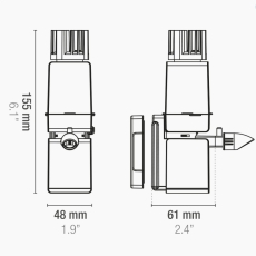Bild zu Sicce Rückläufer Ser#: 361519 - Shark Mini Skim 350 Plus bis 12 mm / mit drehunfreudigem Kopf