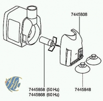 Eheim Pumpenrad f. compact 300 / 1000 und Skim350 (7445858)