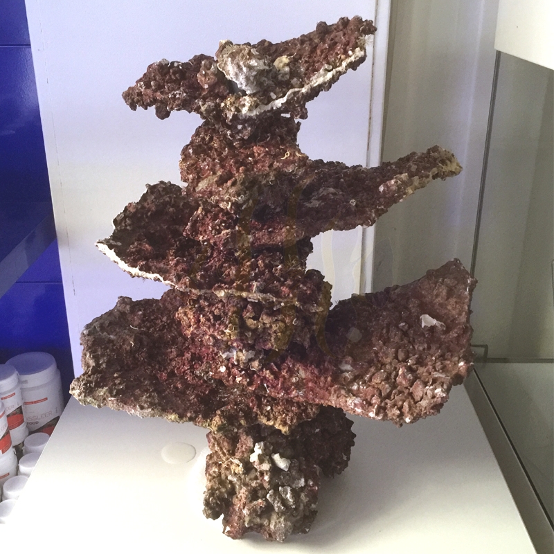 Riffsäule aus Real Reef Rocks - Mrutzek Meeresaquaristik GmbH