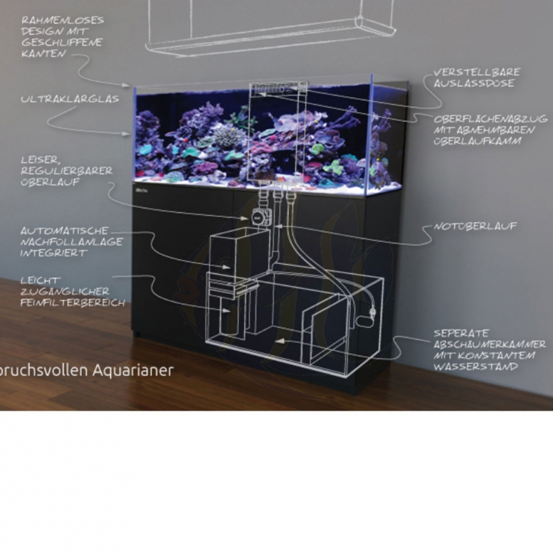 Red Sea Reefer XL 425 Deluxe Complete System Schwarz (R42243) Mrutzek Meeresaquaristik GmbH