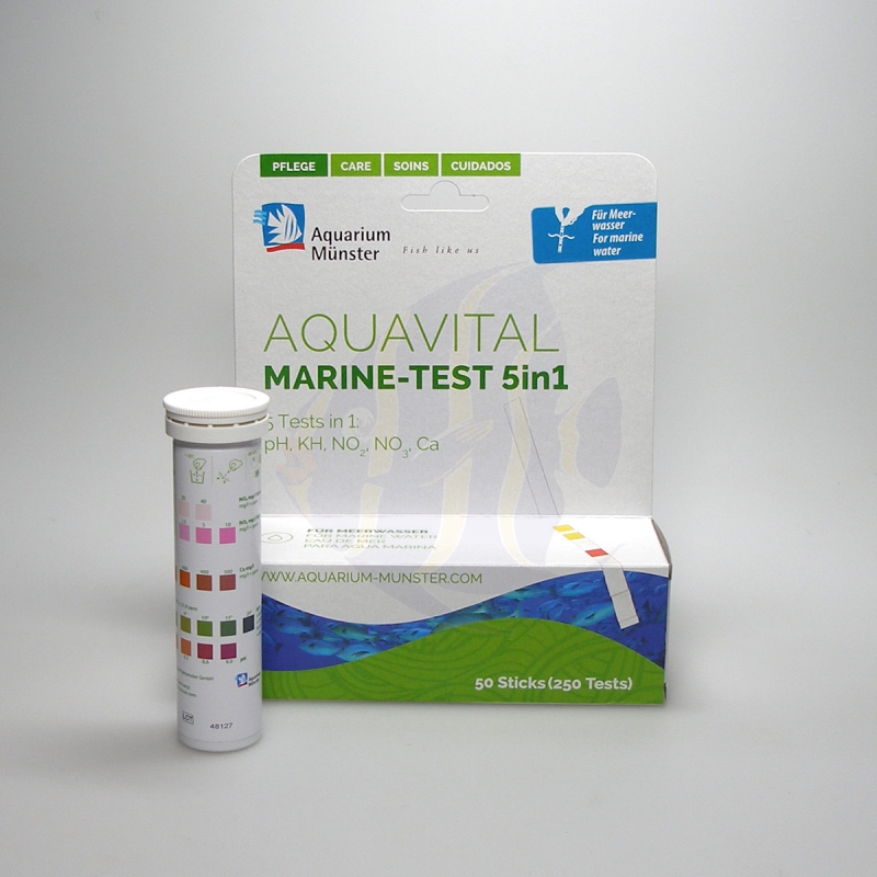 Aquavital Marine-Test 5in1 Teststreifen