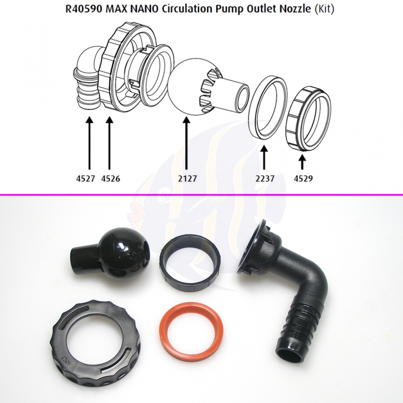 Red Sea MAX NANO Auslaufdüse für Strömungspumpe (R40590) - Mrutzek  Meeresaquaristik GmbH