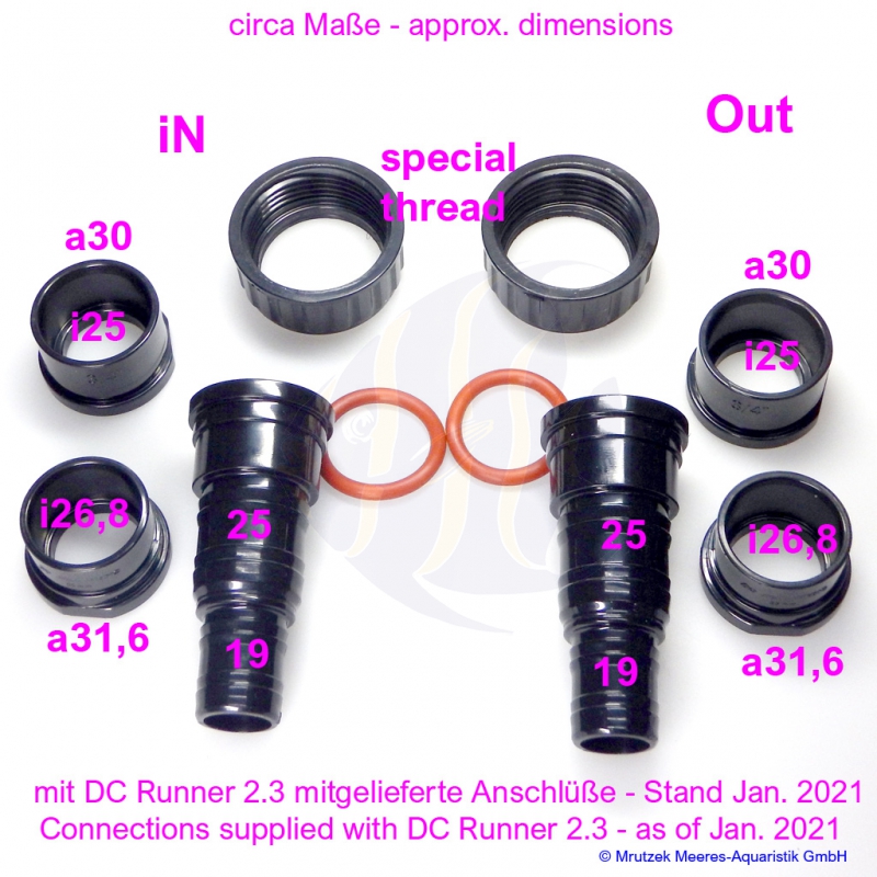 AQUA MEDIC DC Runner x.3 series regelbare Universalpumpe für Aquarien,  106,95 €